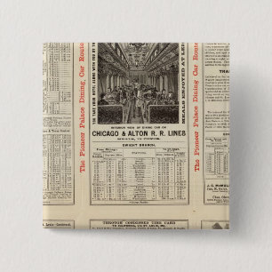 Chicago och Alton Railroad 3 Knapp