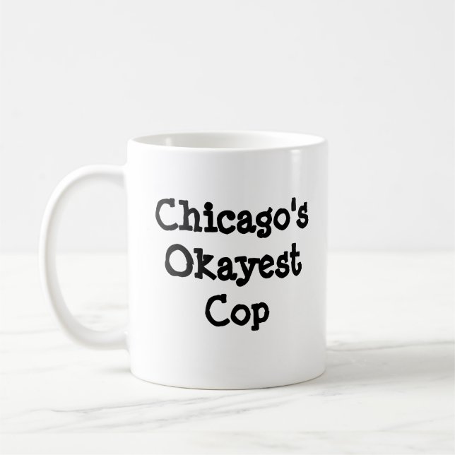 Chicago Okayest snut Kaffemugg (Vänster)