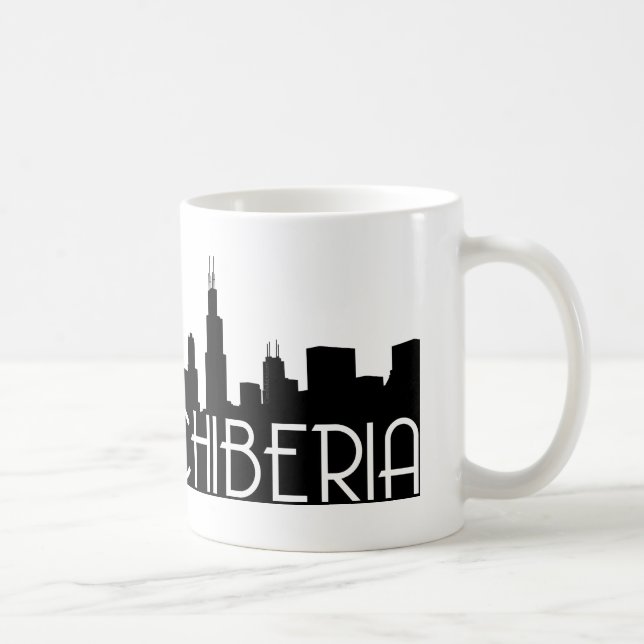 Chicago övervintrar också bekant som ChiBeria Kaffemugg (Höger)
