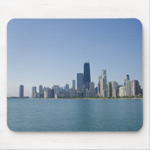 Chicago på andra sidan sjön musmatta