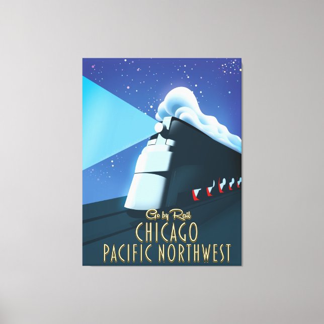 Chicago Pacific Northwest Canvastryck (Framsida)