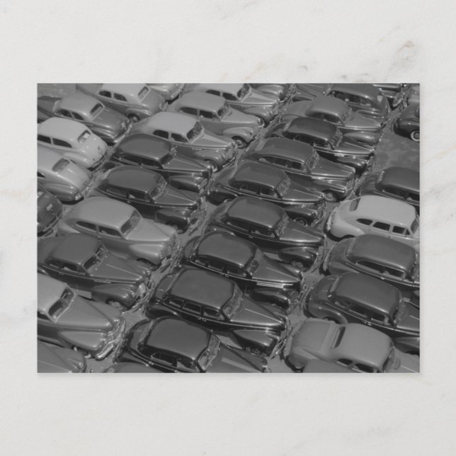 Chicago Parking Lot Vykort (Framsida)