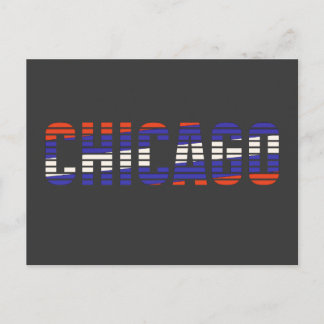 Chicago patriotic-vykort vykort