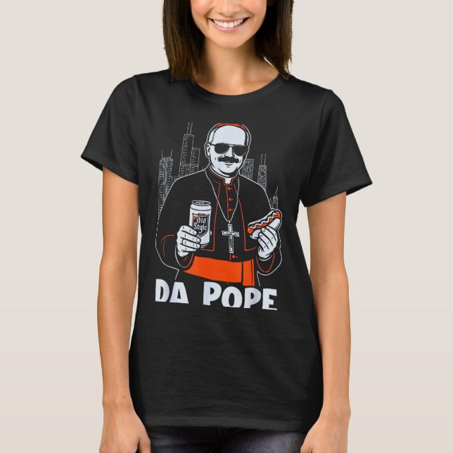 Chicago Pe Leo Xiv Da Pe New Pe Tribute Godmother  T Shirt (Framsida)