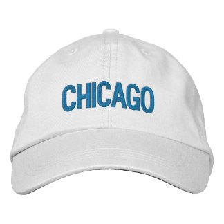 Chicago Personlig Justable Hat Broderad Keps