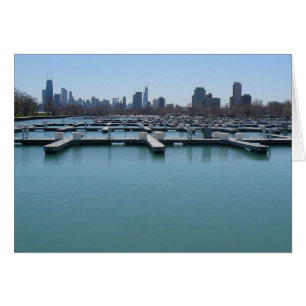 chicago piers hälsningskort