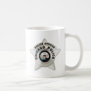 Chicago polisemblem kaffemugg