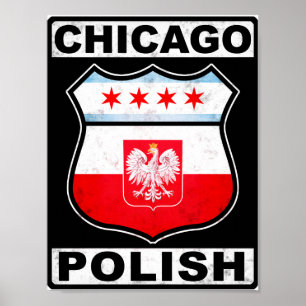 Chicago polsk amerikan poster