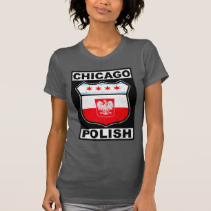 Chicago polsk amerikan tee shirt