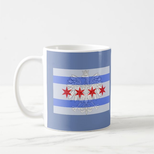 Chicago polska Mugg (Vänster)