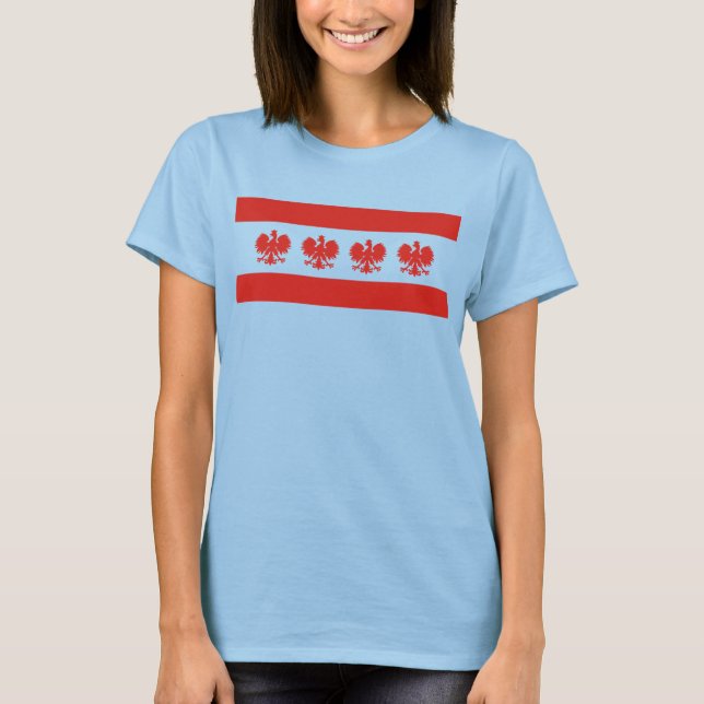 Chicago polska T Shirt (Framsida)