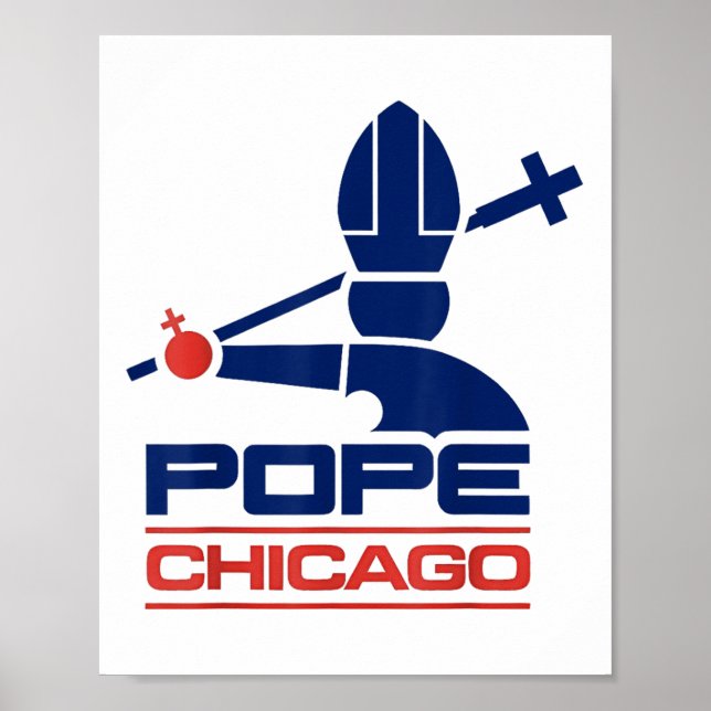 Chicago Pope Leo Poster (Framsidan)