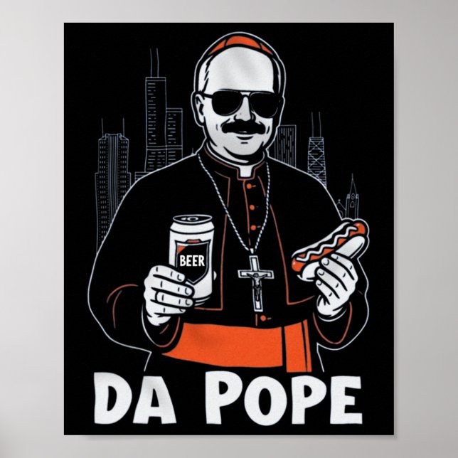 Chicago Pope Leo Xiv da Pope' Poster (Framsidan)