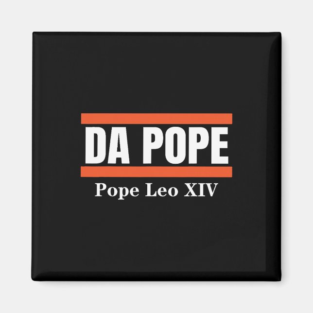 Chicago Pope Leo Xiv Shirt Cardinal Robert Prevost Magnet (Framsidan)
