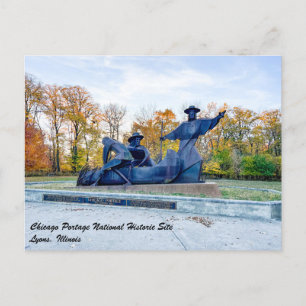 Chicago Portage National Historical Site Vykort