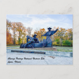 Chicago Portage National Historical Site Vykort