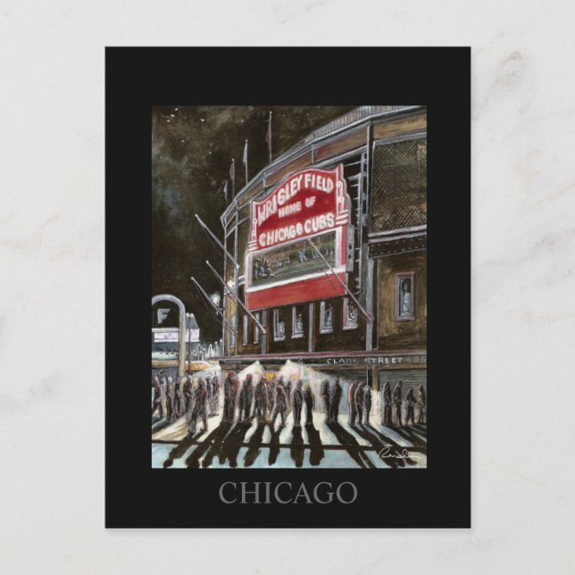 Chicago Postcard Randsom Art Vykort (Framsida)