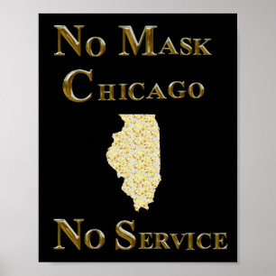 CHICAGO POSTER OM SOCIAL DISTANSERING
