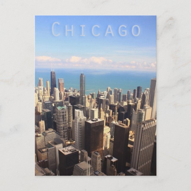 Chicago-postkort Vykort (Framsida)