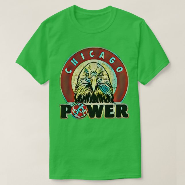 Chicago Power Soccer T Shirt (Design framsida)