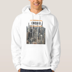Chicago-present för män och kvinnor hoodie