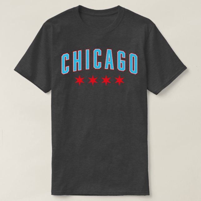 Chicago Pride Baseball Fläkt Tee Wave Din Flagga f (Design framsida)