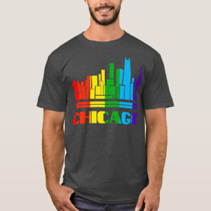 Chicago Pride Chicago LGBT Gift LGBTQ Supporter T Shirt