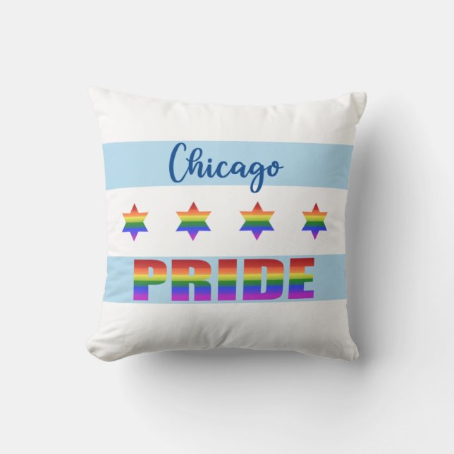 Chicago Pride Kudde (Framsida)