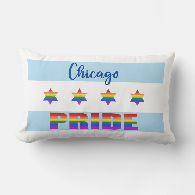 Chicago Pride Lumbarkudde (Framsida)
