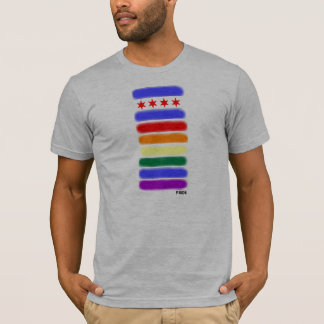 Chicago pride t shirt