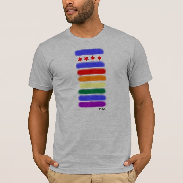 Chicago pride t shirt (Framsida)