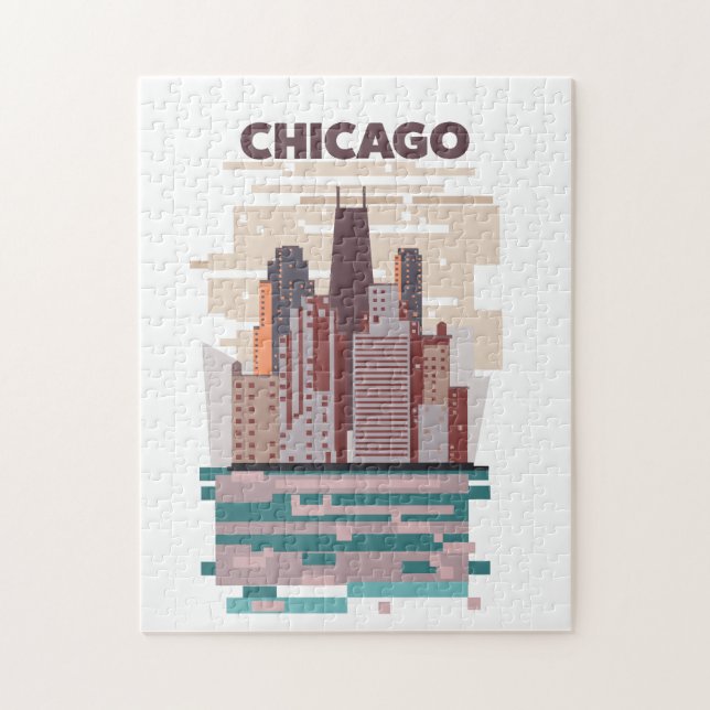 Chicago Pussel (Vertikal)