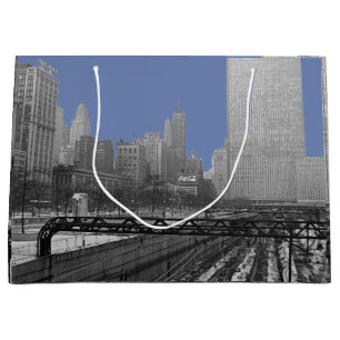 Chicago Rail Yards Michigan Avenue 1960's Photo