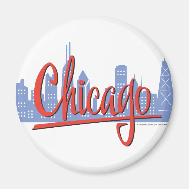CHICAGO-RED MAGNET (Framsidan)