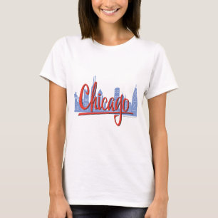 CHICAGO-RED TEE