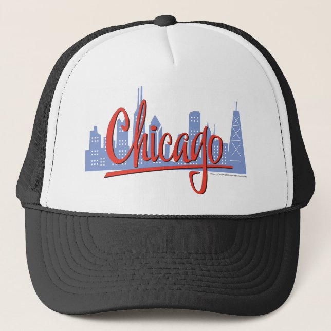 CHICAGO-RED TRUCKERKEPS (Framsida)