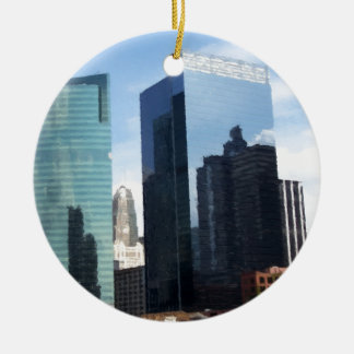 Chicago-reflektioner Julgransprydnad Keramik