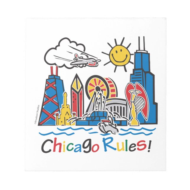 Chicago Regler Anteckningsblock (Framsida)