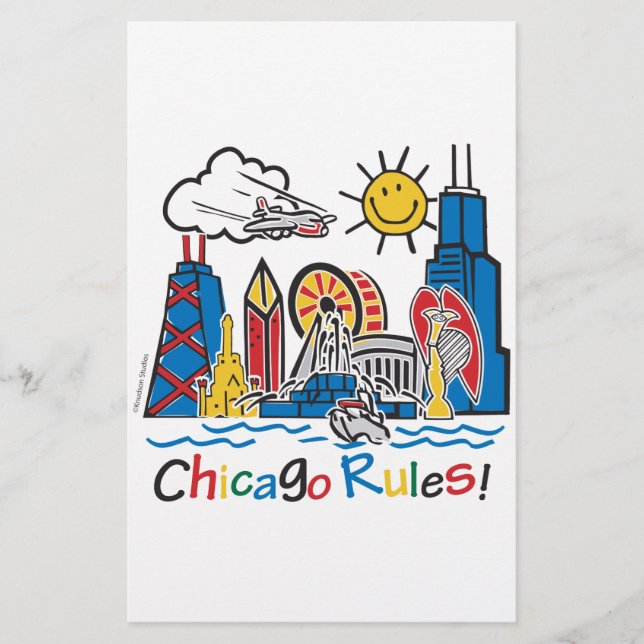 Chicago Regler Brevpapper (Framsida)