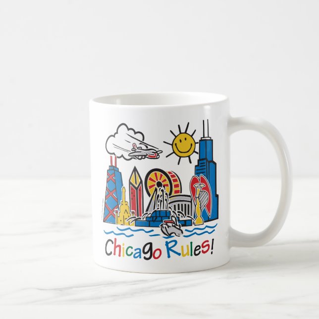 Chicago Regler Kaffemugg (Höger)