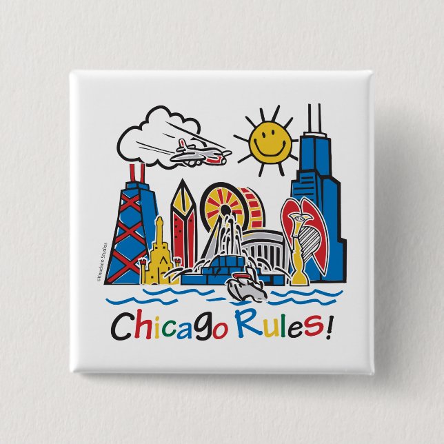 Chicago Regler Knapp (Framsida)