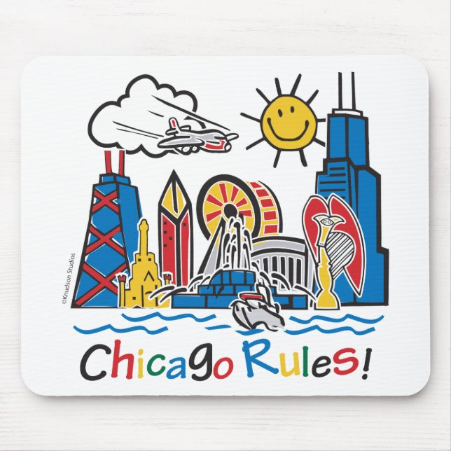 Chicago Regler Musmatta (Framsidan)