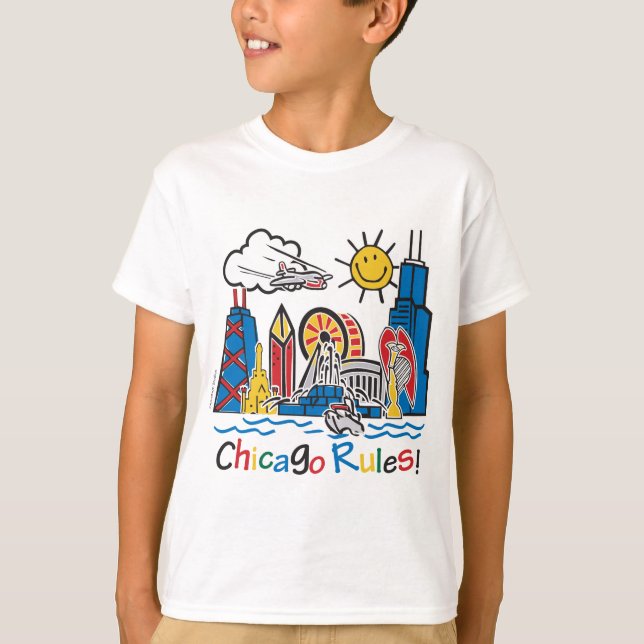 Chicago Regler T-shirt (Framsida)