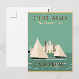 Chicago Resoreraffisch Vykort