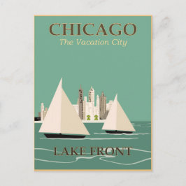 Chicago Resoreraffisch Vykort