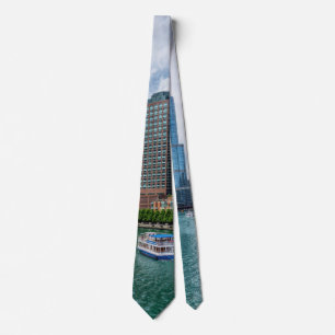 Chicago River och Trump Torn Slips