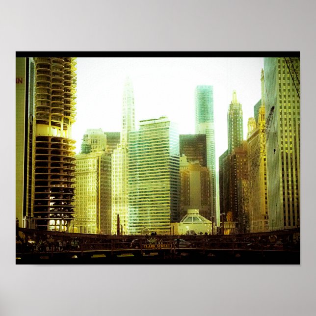 Chicago River Poster (Framsidan)