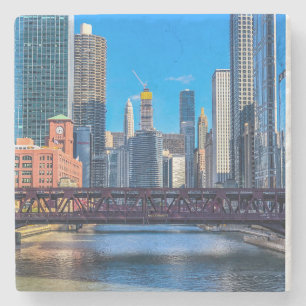 Chicago River Stenunderlägg
