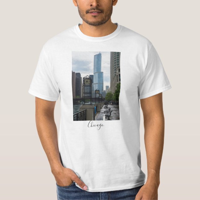 Chicago River Walk T-Shirt (Framsida)