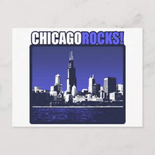 Chicago Rocks! Vykort
